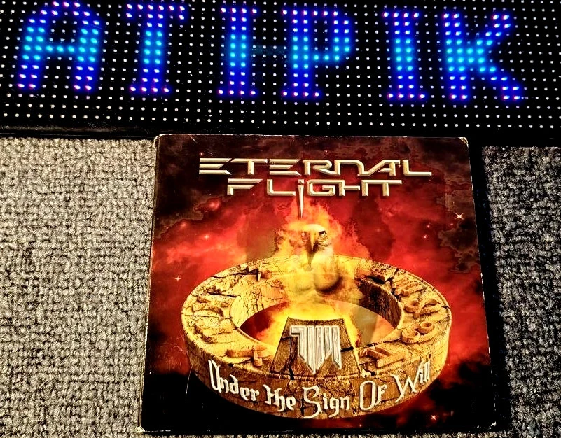 🔥 Eternal Flight - Cd Dédicacé "Under The Sign Of Will" Ultra Rare !